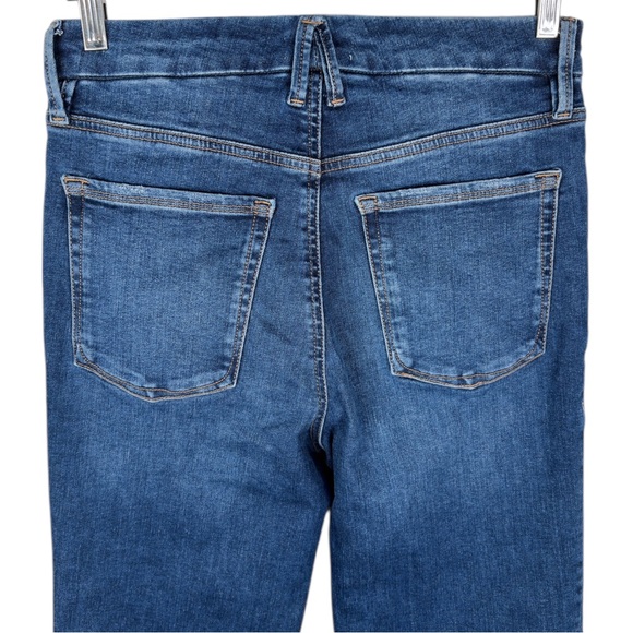 Good American Always Fits Good Legs Straight Jeans sz 6-12 * Indigo Wash - Picture 5 of 9